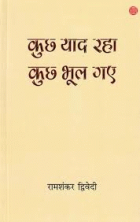 Kuch yaad raha kuch bhool gaye: sahityakaron, manishiyon ke sansmaranon ka ek yadgar sangrah = कुछ याद रहा कुछ भूल गए: साहित्यकारों, मनीषियों के संस्मरणों का एक यादगार संग्रह
